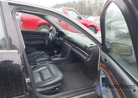 2000 Audi A4 2.8 из США, поврежденный, VIN WAUDH28D6YA085653